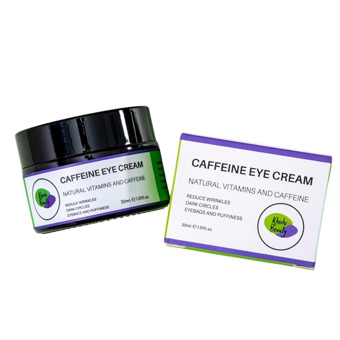 Caffeine Eye Cream, Dark Circle, Puffy Eyes, Anti-Aging 1oz (30g).