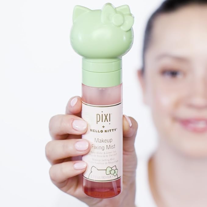 Pixi + Hello Kitty Makeup Fixing Mist |Lightweight Setting Spray | 80 ml / 2.7 fl oz
