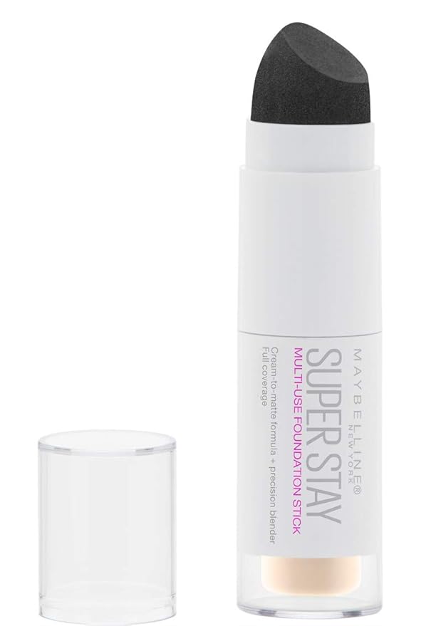 Maybelline New York Super Stay Foundation Stick for Normal To Oily Skin, Fair Porcelain, 0.25 Ounce