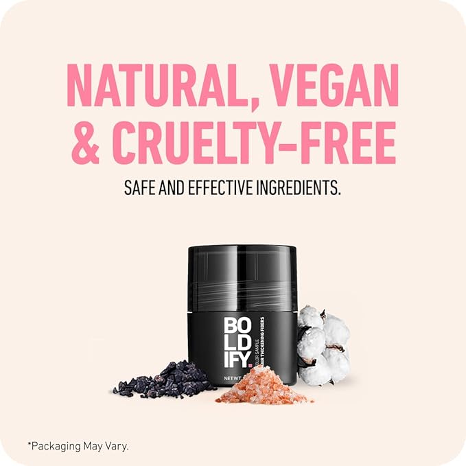 Boldify Hair Fibers Color Sample Kit - Fill In Thinning and Fine Hair for an Instantly Fuller, Thicker Look - 14 Shades for Women & Men - Blondes