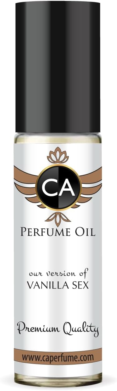 CA Perfume Club Impression of Vanilla Sex For Women & Men Body Oil Fragrance Roll-On 0.3 Fl Oz/10ml