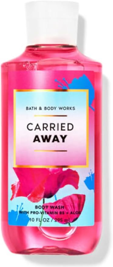 Bath & Body Works - 3 Piece Bundle - Spray - Body Lotion - Shower Gel - Full Size and Gift Bag HELLO GORGEOUS (Carried Away)