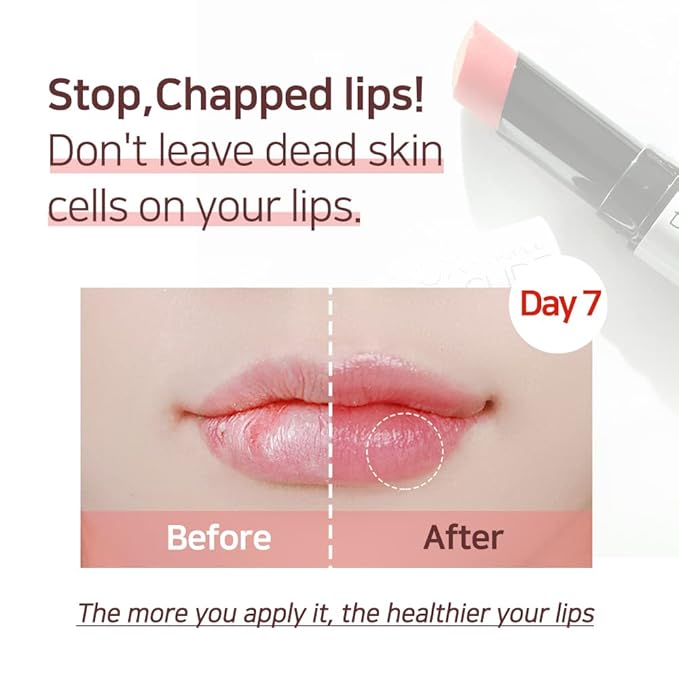 NATURAL SHINE Lux Triple Lip CURE Glossy Balm VENUS (Ruby Red) | Chapstick Hydration and Exfoliator | Overnight Lip Treatment Care Deep Nourishing for Dry Cracked Chapped Lips (0.17oz)