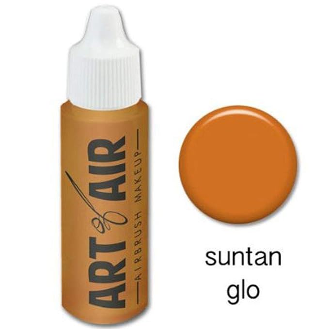 Airbrush Makeup - Foundation 1/2oz Bottle Choose Color (Suntan Glo)