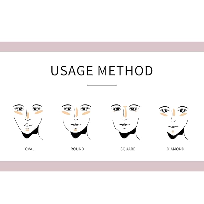 Face Highlighter Luminizers Highlighter powder Translucent Setting Powder High Definition Powder for All Skin Types and Skin Tones(N04)