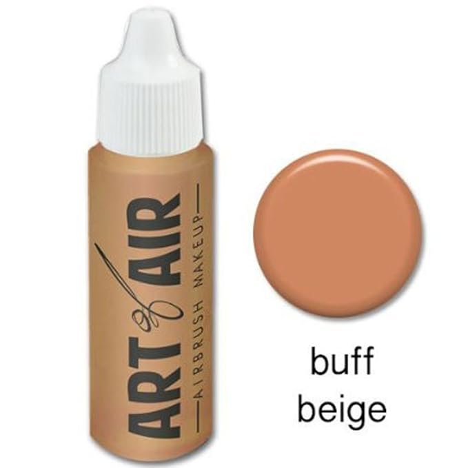 Airbrush Makeup - Foundation 1/2oz Bottle Choose Color (Buff Beige)
