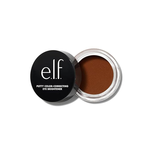 e.l.f. Putty Color-Correcting Eye Brightener, Under-eye Brightener & Primer Reduces Appearance Of Dark Circles, Vegan & Cruelty-Free, Rich