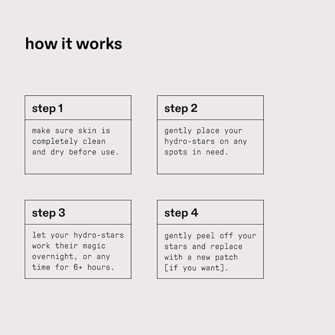 Starface Earth Star BIG PACK, Hydrocolloid Pimple Patches, Absorb Fluid and Reduce Redness, Cute Star Shape and 4 Neutral Colors (96 Count)