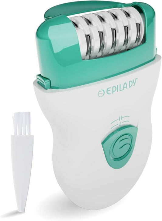 Epilady Speed Corded Epilator for Women | Compact Hair Removal Device for Arms, Legs, Underarms & Bikini Area, Epilators Hair Removal for Women