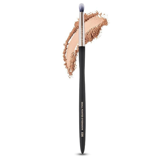Profusion Cosmetics Small Pointed Precision Synthetic Eyeshadow Brush Pigments and Glitter Eye Concealer Tapered Bristles for Blended Crease and Eyeliner Smudger Quality Brush