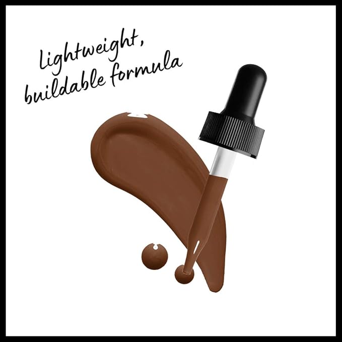 NYX PROFESSIONAL MAKEUP Total Control Pro Drop Foundation, Skin-True Buildable Coverage - Cocoa (Pack of 2)