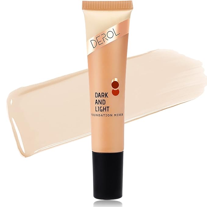 Light Cream Foundation Mixing Pigment for Adjusting Shade and Color Corrector, Blends Easily, Light Cream Color Corrector for Adjusted to Lighten Various Foundation Colors (Light Cream)