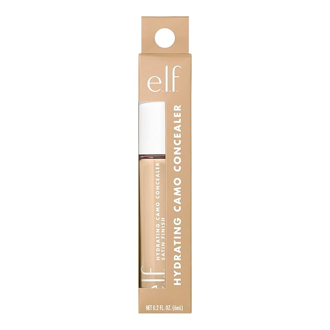 e.l.f. Hydrating Camo Concealer - Lightweight, Full Coverage, Long Lasting, 25 Shades