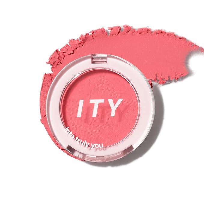 ITY Mood Blush, Blush for Cheeks Makeup,Moisturizing Creamy Blush Dual Funtions, Highly Spreadable, 0.18 oz (5.2g) in Cheer Up