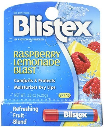 Blistex Lip Protectant, Spf 15, Raspberry Lemonade Blast, 0.15 oz