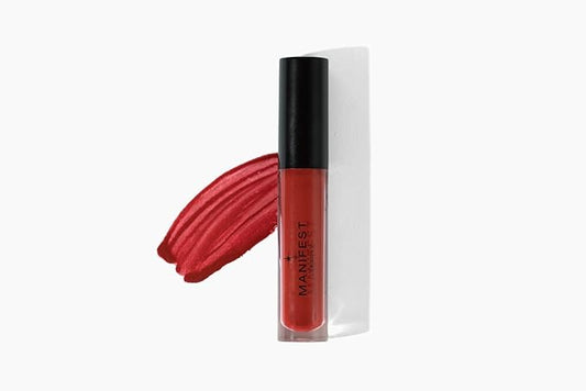BIG POUT ENERGY, Chili-Infused Lip Plumping Oil for Full and Smooth Lips, Lip Gloss Finish, With Easy Swipe XL Wand Applicator, Scarlett Flame, 0.12 fl oz