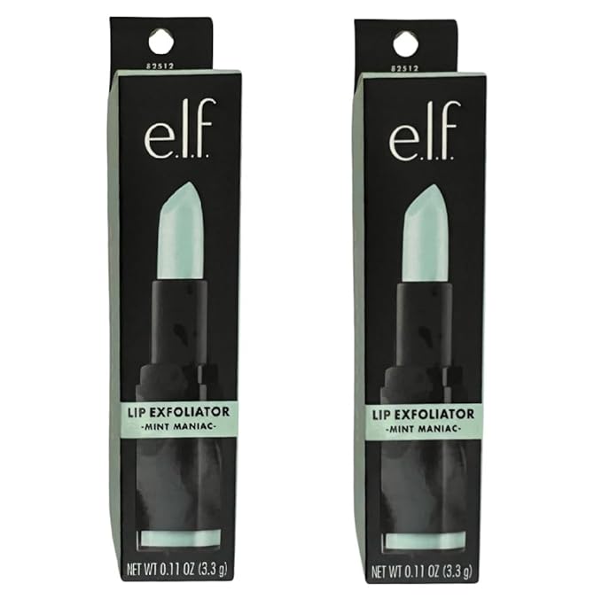 ELF Pack of 2 E.l.f. Lip Exfoliator, Mint Maniac 82512