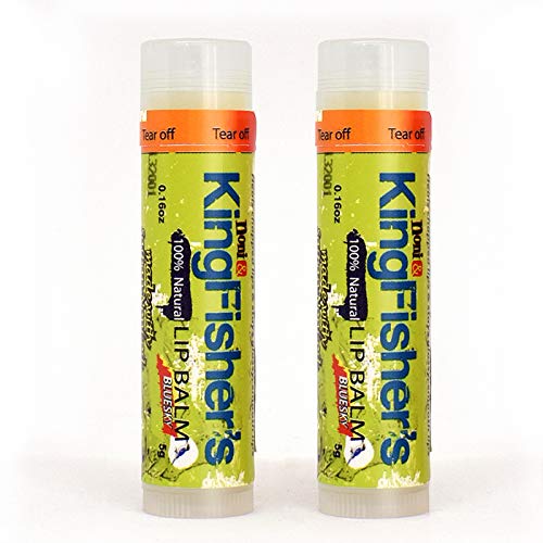 Lip Balm Mint,100% Natural Moisturizing Lip Balm, Ultra Hydrating Lip Care, Original Noni Oil & Virgin Coconut Oil, Fresh Mint Flavor Lip Care (Pack of 2)