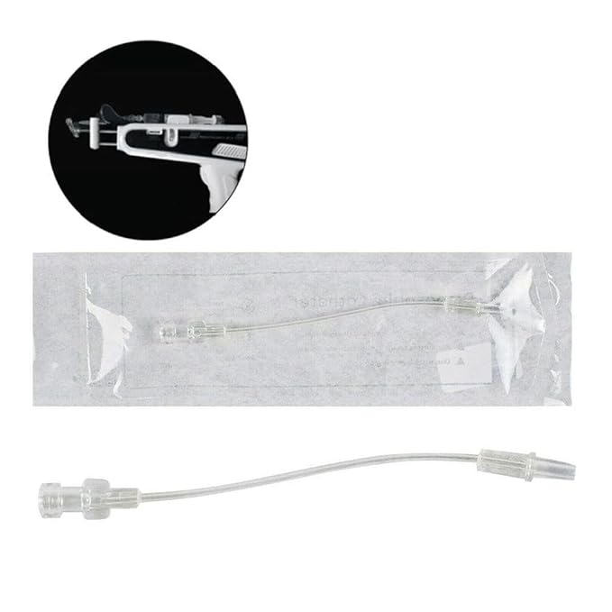 20pcs Tubes Accessory Replacement Consumables Parts for Beauty Meso Gun Spa Beauty Tool Skin Rejuvenation