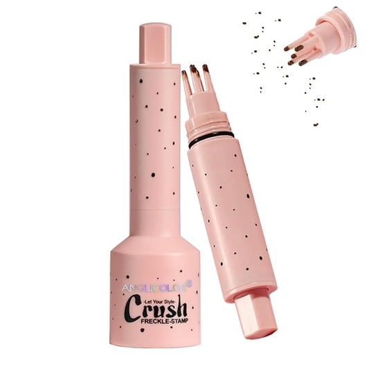 Faux Freckle Pen Waterproof – Faux Freckles Maker for Natural Sun-Kissed Look, Quick-Dry & Long-Lasting, Easy One-Press Application, Cute & Trendy Gift for Women & Girls - 02 Medium