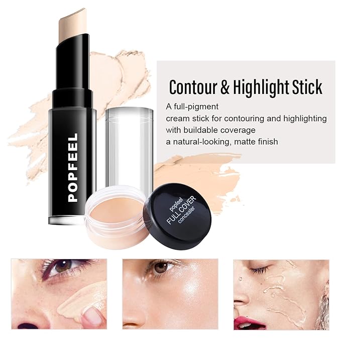 All in One Makeup Kit for Women Full Kit, Kit de Maquillaje para Mujer Included Shimmer 40 Colors Eyeshadow Palette, Brushes, Mascara, Eyeliner, Lipstick Palette, Contour Stick