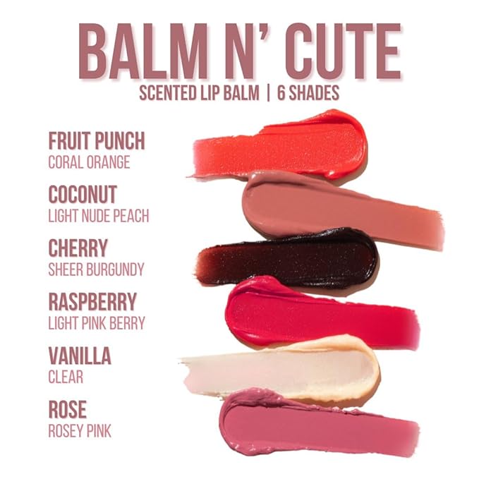 Beauty Creations | "BALM N' CUTE" - Tinted Lip Balm (RASPBERRY)