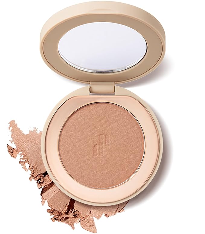 Heart Percent Dote on Mood Glow Blush, Smooth Radiant Color Luminous Shimmering Stain Finish Cheek Makeup Blush (01. Rose Plush)