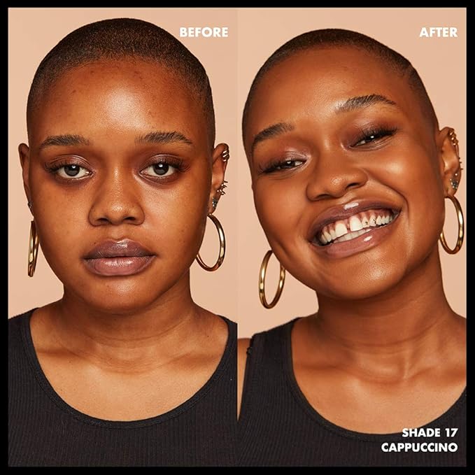 NYX PROFESSIONAL MAKEUP Total Control Pro Drop Foundation, Skin-True Buildable Coverage - Cappuccino