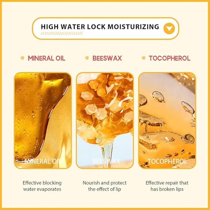 AKARY Triangle Cheese Tinted Lip Balm, Natural Moisturizing Lip Care All-day Moisture, Daily Lip Balm for Dry Cracked Skin, Soothing, & Refreshing, Hydration Treatment & Lip Care