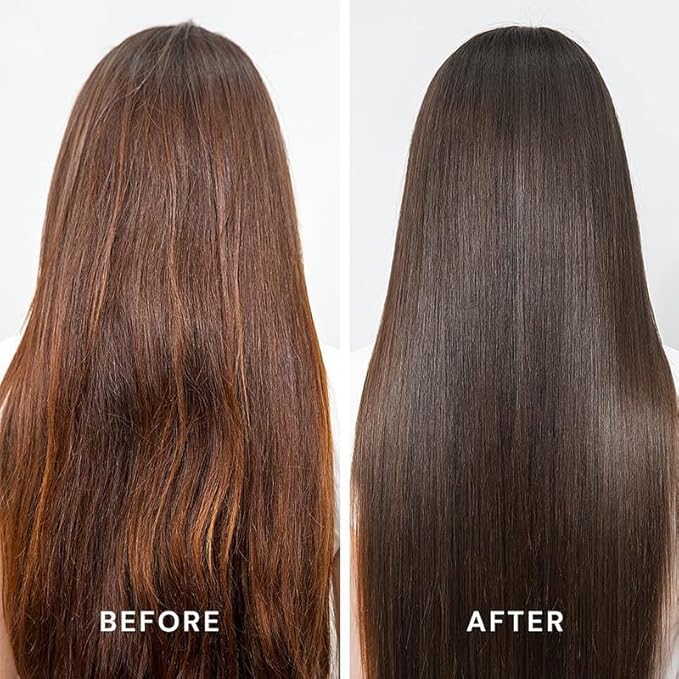 NOUGAT Amber Brown Natural Permanent Hair Color Kit,Dermatologically Tested, Ammonia & Alcohol Free, 100% Grey Coverage, Hair Mask & Essence included, Long Lasting