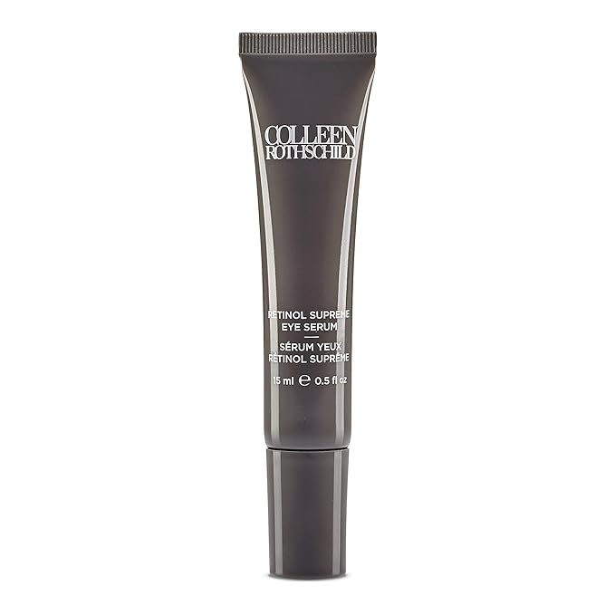 COLLEEN ROTHSCHILD Retinol Supreme Eye Serum | Anti-Aging Eye Treatment | Increase Moisture Levels 6000% After 28 Days Of Continued Use (0.5 fl oz)