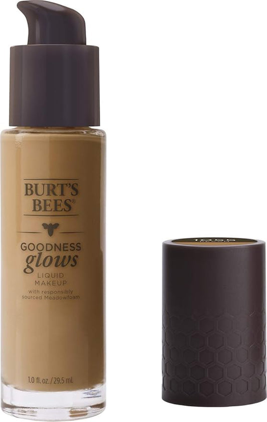 Burt's Bees Goodness Glows Liquid Makeup, Pecan - 1.0 Ounce