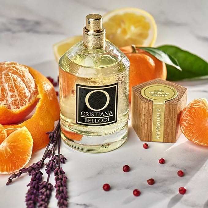 O for Unisex - Perfume for Women & Men - Long Lasting Cologne from Italy - Aquatic Citrus Fragrance with Cedar, Orange Blossom and Patchouli Notes - Eau de Parfum - 3.4 oz EDP Spray