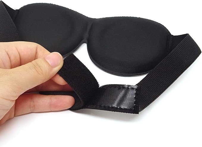 Honbay 3D Funny Eyeshade Soft Sleep Eye Mask with Adjustable Head Strap for Travel, Game, Party, Rest, Sleeping(Sunglasses)