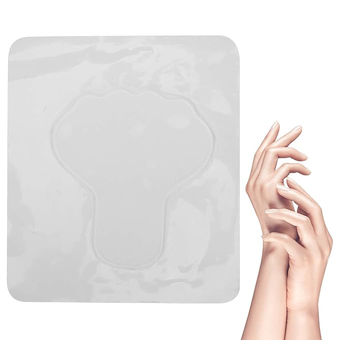 Hand Wrinkle Patches, Anti Aging Patches, Reusable Silicone Anti Wrinkle Hand Pads, Reusable Hand Plasters Skin Care Tool, Wrinkle Remover Strips Pure Silicone Gel Patch