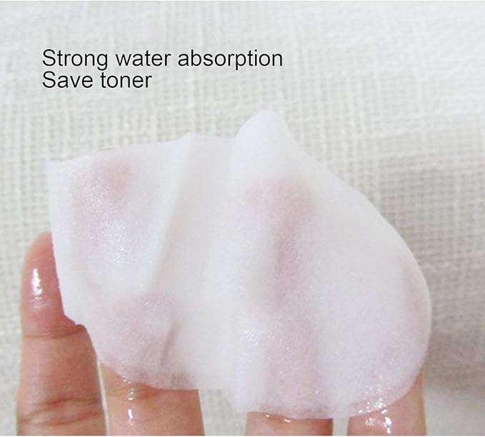 Eye Paper 600pcs Disposable Cotton DIY Eye Paper, Beauty Salon Eye Sheet for Moisturizing Paper Eye s Toner Lotion Paper.