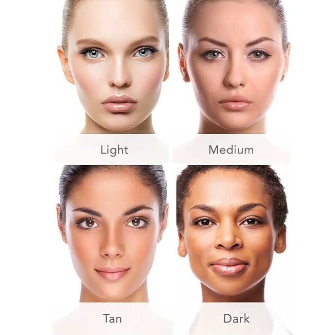 Serious Skincare BELLA ROSE PRO-MINERALS Loose Mineral Powder Makeup Foundation SPF 15 + Goat Hair Application Brush – Sheer to Full Coverage – Luminous Matte Finish – Men and Women - .50 oz   (Dark)