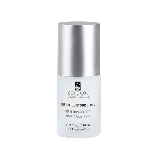 Revitalizing Eye Serum w/Snail Secretion Filtrate, Vitamin E, Chamomile & Aloe Vera - Under Eye Care for Moisturizing and Hydrating - No Parabens & No Sulfates (0.70 fl. oz)