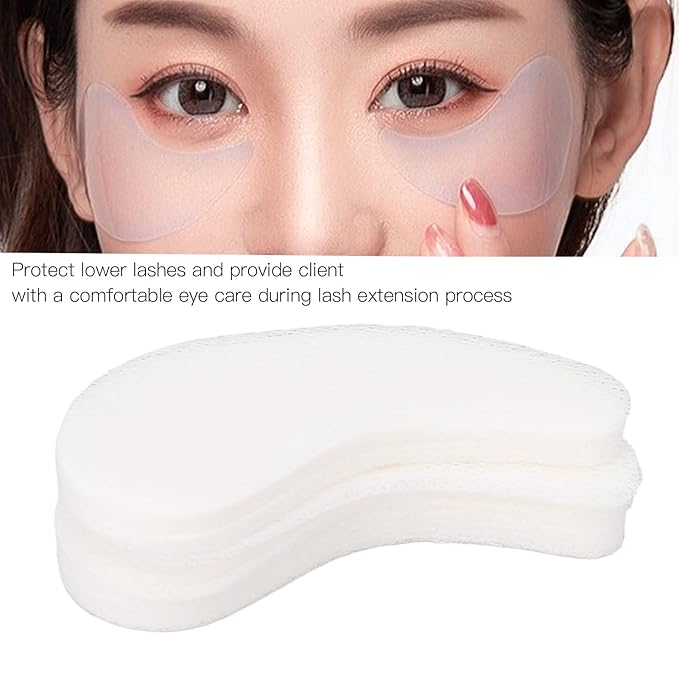 160pcs Eye Mask Paper Sheet, Disposable Thin Eye Compressed Facial Mask Paper Eye Care Towel Sheet for Salon Beauty