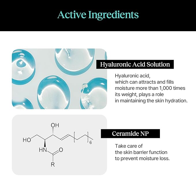 Multi Hyaluronic Hydrating Ampoule 30ml / 1.01 fl oz – Korean Skincare Nourishing Serum with 85% Hyaluronic Acid, 8-Layer Hydration Technology, Ceramides & Panthenol for Deep Moisture Care