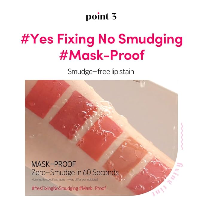 ETUDE Fixing Tint #12 Salmon Brick (4g) | Long Lasting High Pigmented Liquid Lipstick | Waterproof Lightweight Matte Finish Lip Stain | Full Coverage | Korean Makeup, Kbeauty