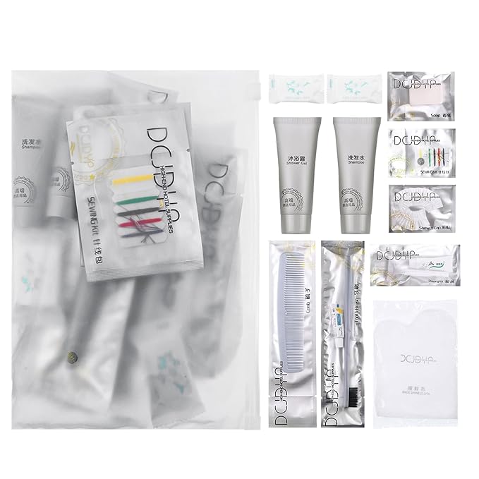 Hygiene Kit, Hygiene Kit Bulk, The Travel Hygiene Kit Is Fully Equipped, Individually Packed, Easy To Carry, Convenience Kits Suitable For Hotel, Home, Camping, Travel (PACK-12)