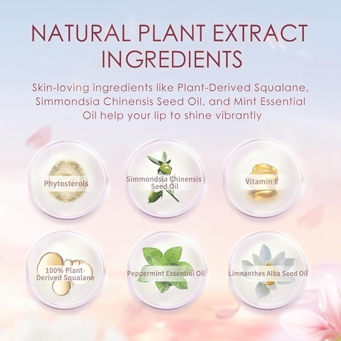 CATKIN Lip Balm Set Color Tinted Changing Lipstick Ultra Hydrating Lip Moistrurizer Chapstick with Vitamin E Nourishing For Cracked & Dry Lips 0.12 oz 3pcs Gift Box(01+06+10)