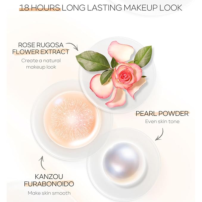 KWOLYKIM 2PCS Hydrating Makeup BB Cream, Tinted Moisturizer Face Makeup BB Cream Foundation Waterproof Concealer Brighten Color Correcting Cream Nude Makeup Long Lasting for All Skin(Deep)