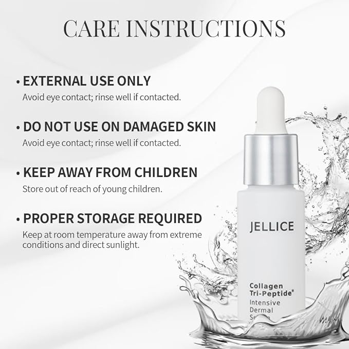 Intensive Dermal Collagen Tripeptides Serum for Face - Collagen Serum for Women with All Skin Types - Enhanced Hydration & Nourishment - Japanese Cosmetics - 1.01 fl oz
