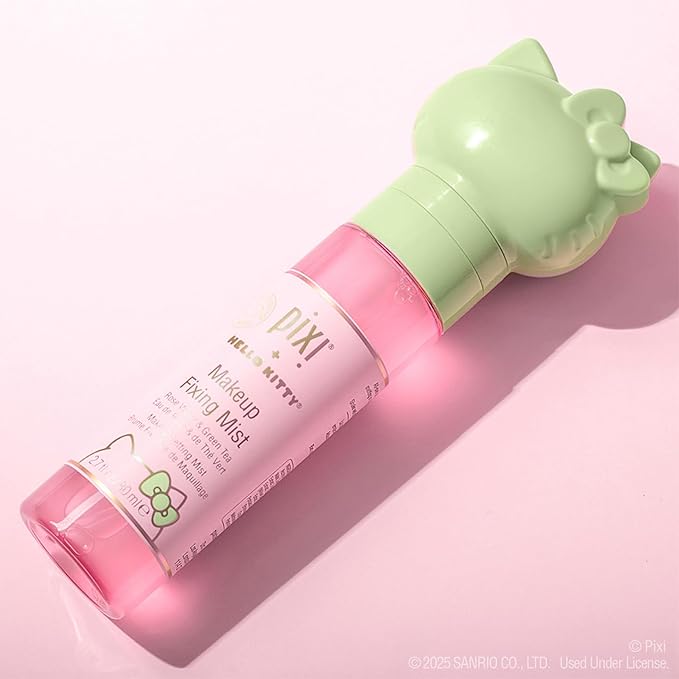 Pixi + Hello Kitty Makeup Fixing Mist |Lightweight Setting Spray | 80 ml / 2.7 fl oz