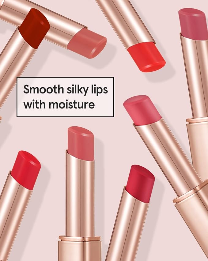 ATHÉ Authentic Airy Lip Balm 04 CHILLI, Korean Vegan Color Lip Blam, Flake-Free Slim Fit Lips, Silky Powdery Finish & Air-like Blurring with Vibrant Colors, 0.11oz.