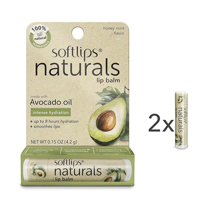 Softlips Natural with Avocado Oil Lip Balm (2)