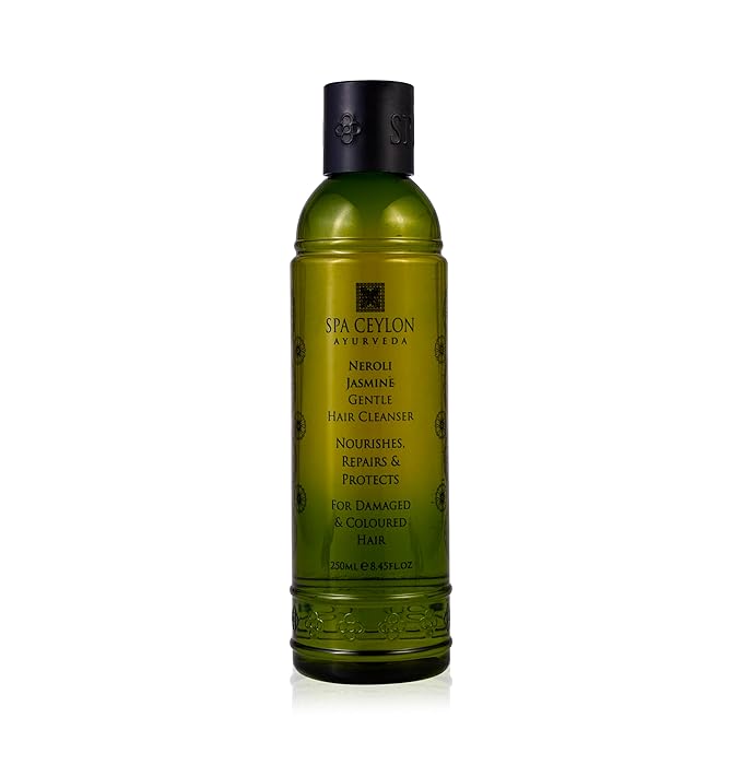 SPA CEYLON Neroli Jasmine Gentle Hair Cleanser| Sulfate-Free| Deep Nourishing | Scalp Balance | Ideal for Damaged and Coloured Hair