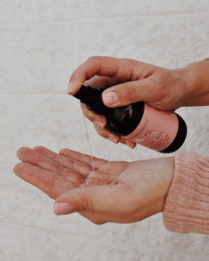 Belly Bundle - Organic Belly Balm and Natural Oil for Pregnancy Stretch Marks and Scars (5 piece set - SM)